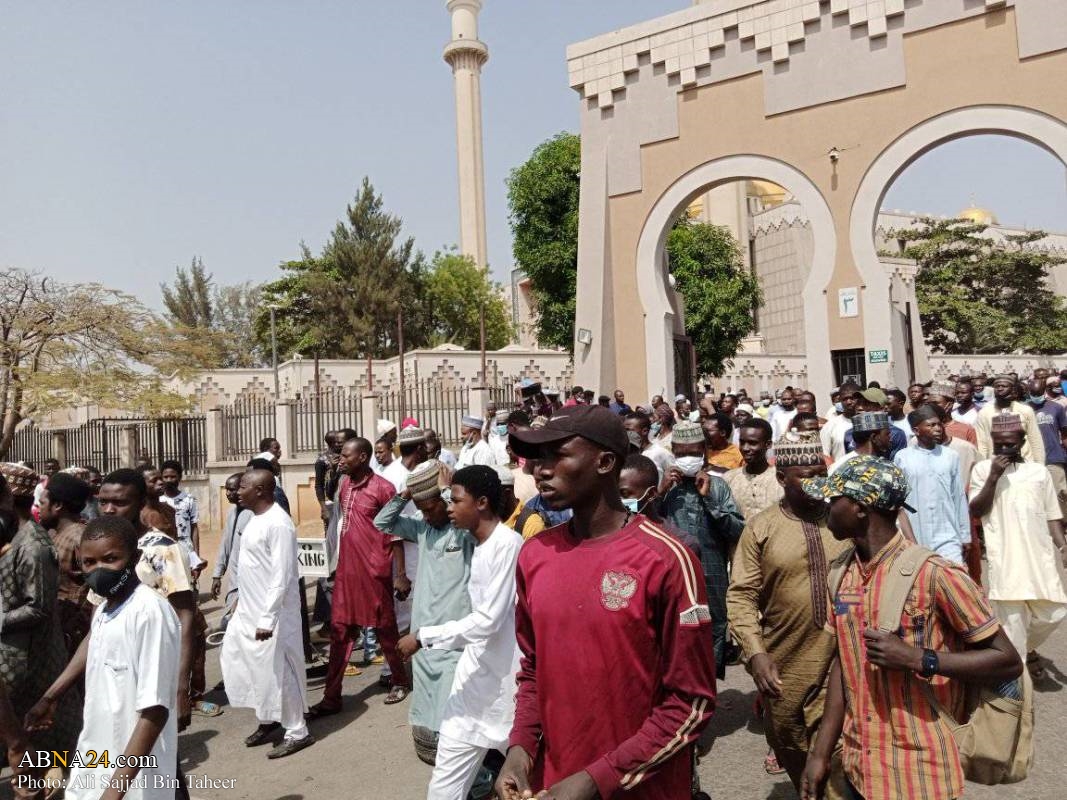 تظاهرات شیعیان نیجریه در حمایت از مردم یمن در ابوجا
