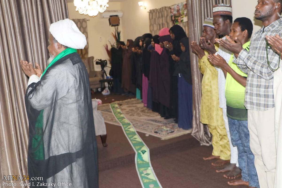 دیدار فرزندان شهدای جنبش اسلامی نیجریه با شیخ زاکزاکی